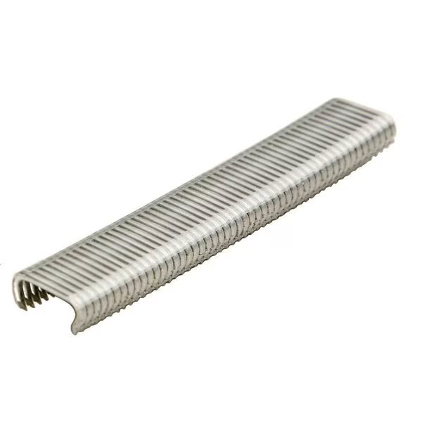 Hog Ring Staples, 4-1/2 in Leg L, Steel, 2500 PK, King Hughes Fasteners, Mfr#: 515DG50PL